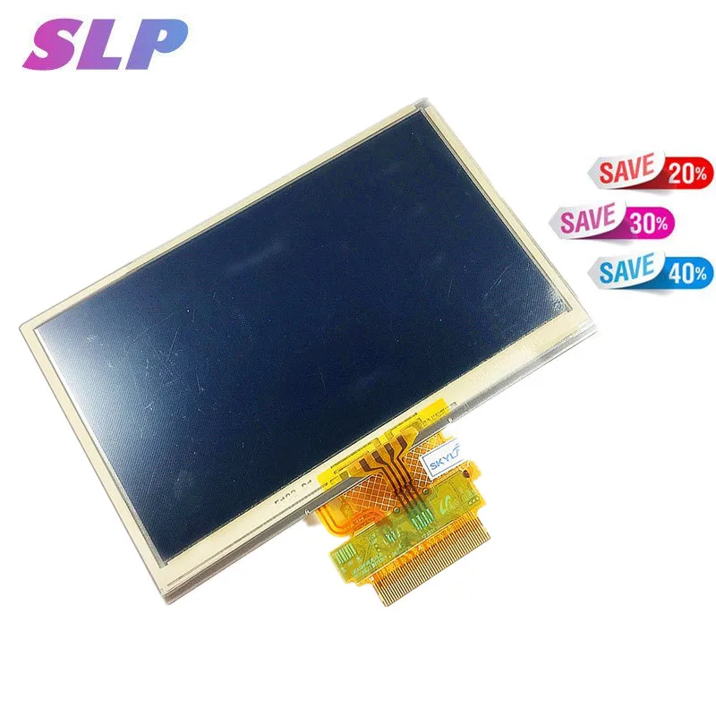 

4.3‘’inch LCD display Screen panel for TomTom VIA 110 GPS Complete LCD display screen with touch screen panel Free shipping