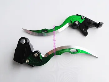 

New motorcycle motorbike brake&Clutch Levers,Blade Style Green For Kawasaki Ninja 650R/ER-6n ER6n/ER6f 2006 2007 2008 06 07 08