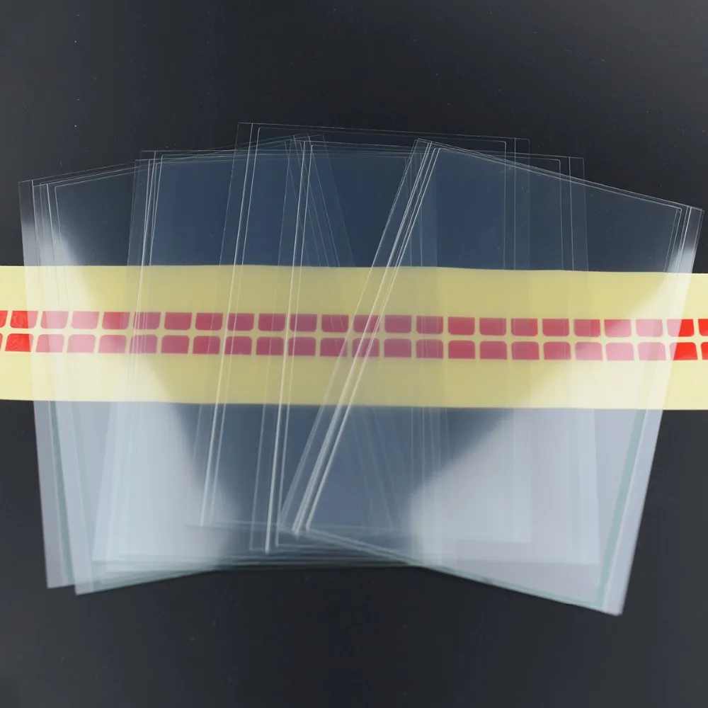 50 шт. 4,7 5,5 5,8 6,5 6,3 6,8 7 7,9 8 9,7 10,5 10,1 12,3 12,9 дюймов ОСА оптический прозрачный клей ЖК-дисплей сенсорный Стекло объектив пленка