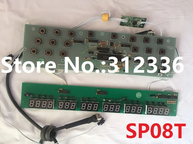 Бесплатная доставка ЖК-дисплей Дисплей SP-08T SP08T Huixiang плата управления Sportime Фитнес