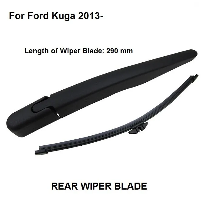 Car Styling Rear Windshield Windscreen Wiper Arm + Blade Set for Ford