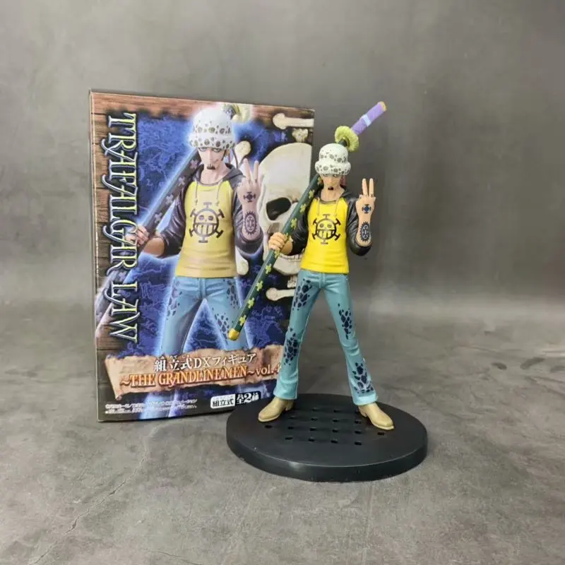 Аниме one piece the Gandline Man Trafalgar Law ПВХ Модель Фигурки игрушки 15 см|Игровые фигурки и