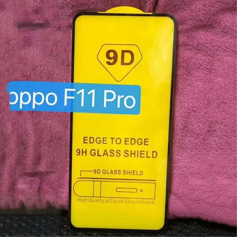 5D 9D закаленное стекло OPPO F11 Pro Полное покрытие Защитная пленка для экрана полный