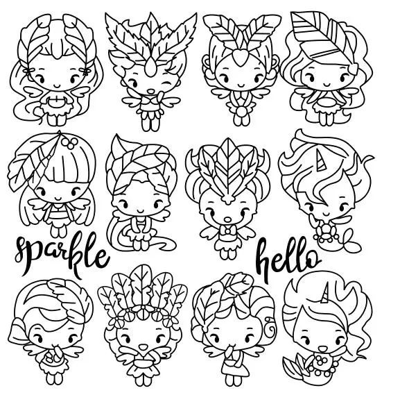 

Beautiful Girl Transparent Clear Silicone Stamp Seal DIY Scrapbooking photo Album Decorative A0743
