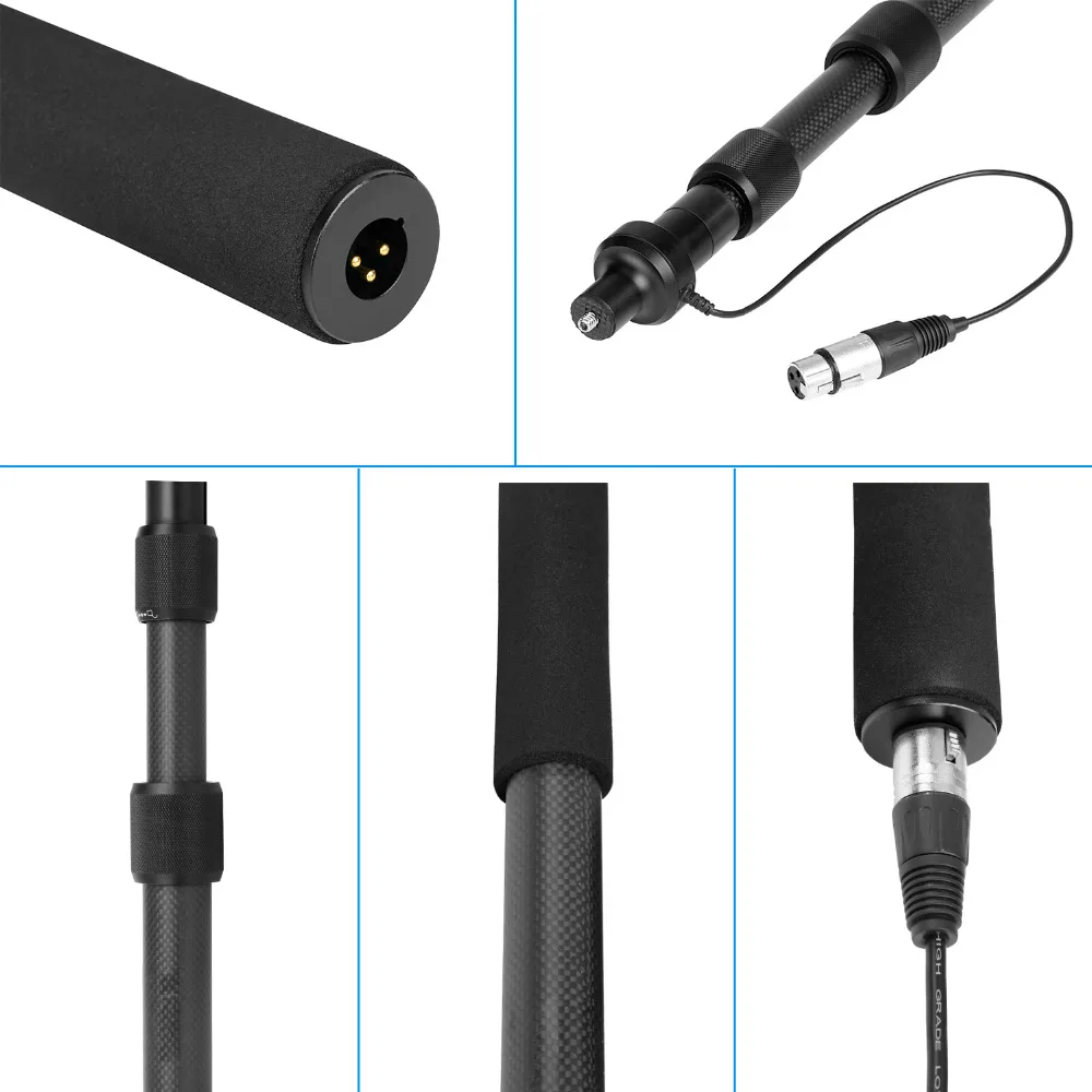 BOYA BY-PB25 Carbon Fiber Microphone Boompoles