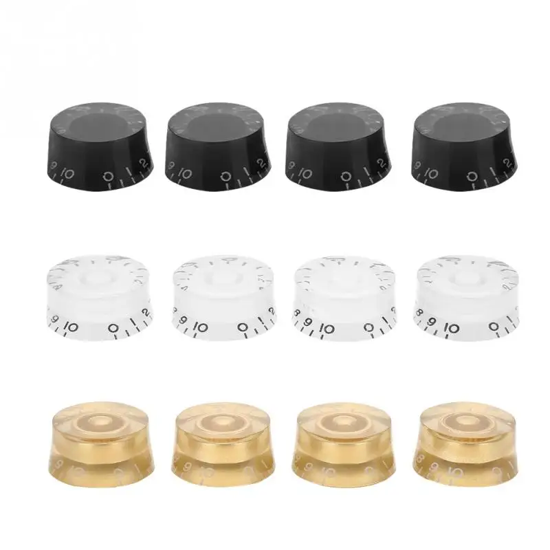 

3 colors optional Dome Bell Shape Tone Speed Volume Control Knobs for Les Paul Electric Guitars Accessories