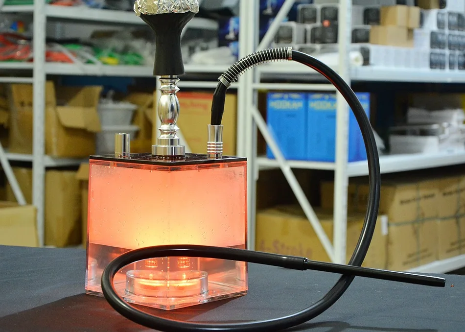 Hot Sell Hookah Styles colorful Hookah High Quality And Cheap factory Russian Shisha led hookah