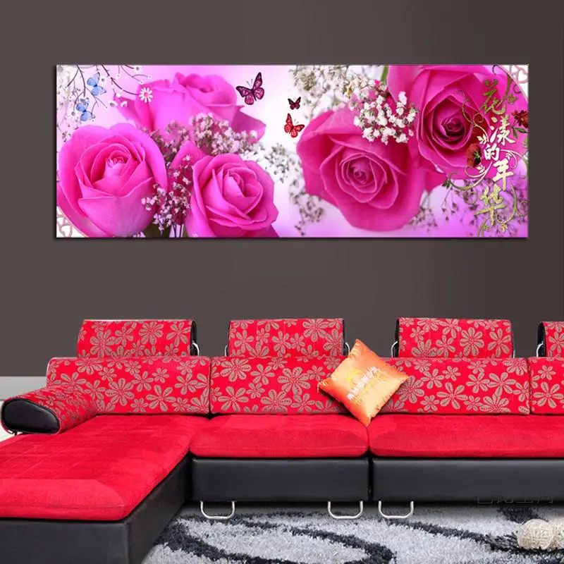 

Cheap New 5D Diamond Painting, Roses, Flowers,Diamond Mosaic, Diamond Embroidery Cross Stitch Kit,Home Bedroom Decoration