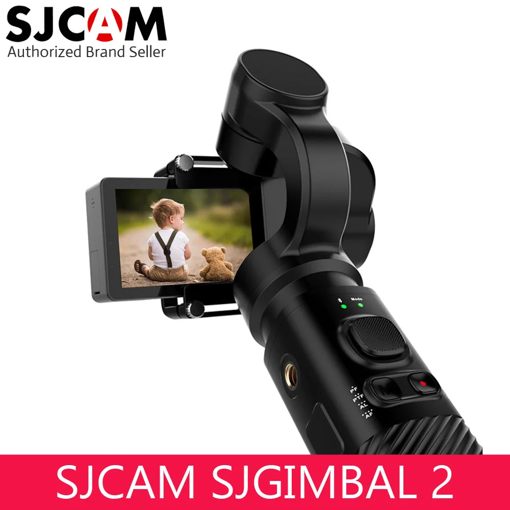 

SJCAM Handheld Gimbal Bluetooch 3 Axis Handeld Stabilizer for SJCAM SJ8 SJ7 SJ6 or Yi 4K Action Camera