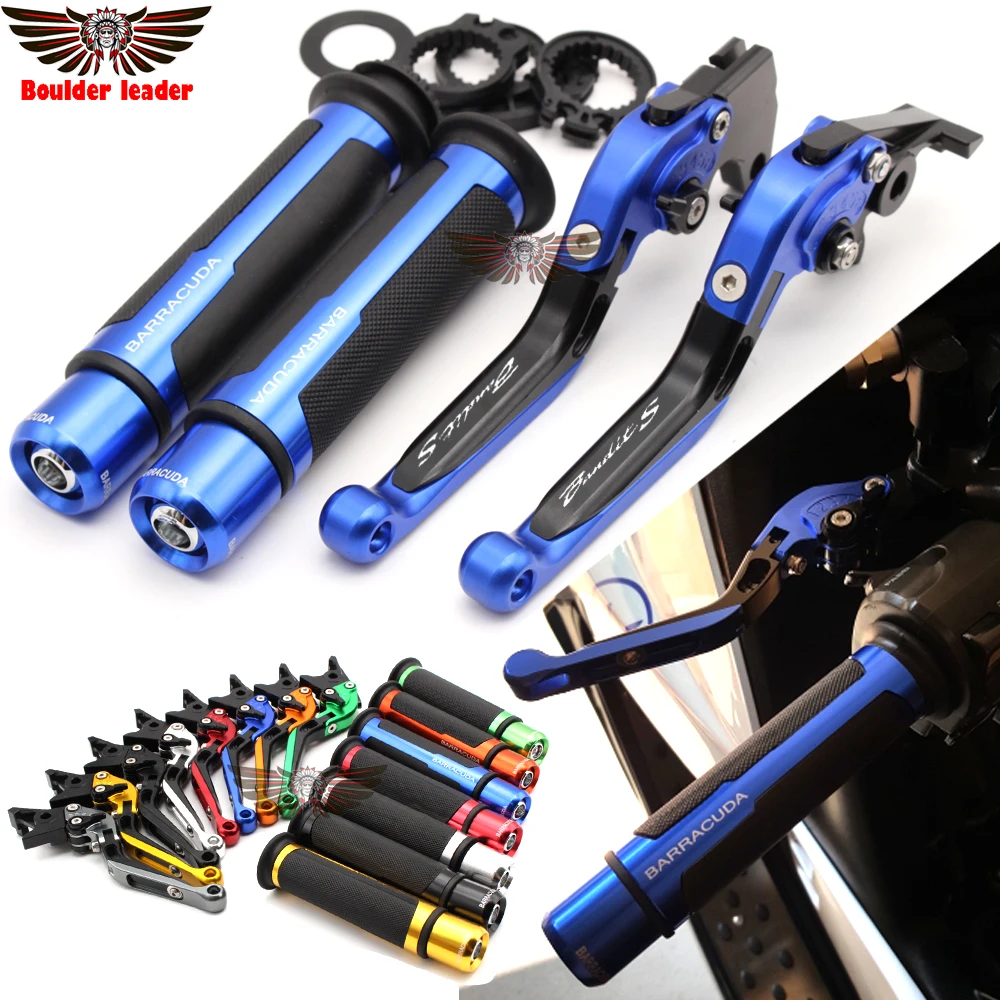 

For SUZUKI GSF 1250F BANDIT GSF 1200 GSX 1400 GSF1200 Motorcycle Adjustable Folding Brake Clutch Levers Handlebar Hand Grips