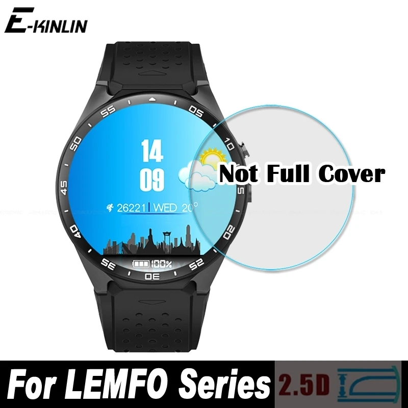 

Tempered Glass For LEMFO KW88 LEM5 Smart Watch Glass Screen Protector Protective Film