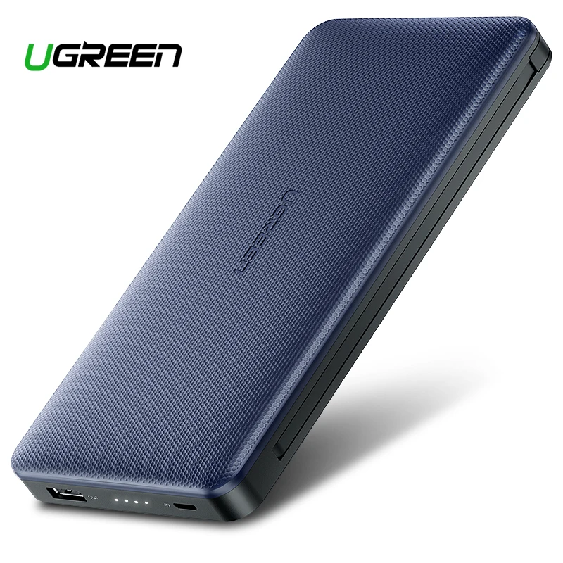 Ugreen Power Bank 20000mAh For iPhone X 7 Samsung S9 For USB iPhone Cable Powerbank Portable Charger External Battery Pover Bank