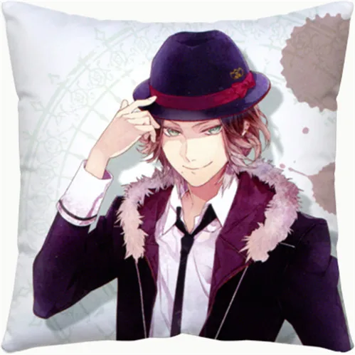 picture Мультфильм DIABOLIK ЛЮБИТЕЛЕЙ Sakamaki Шу Sakamaki Ayato квадратные подушки настроить - Цвет: picture