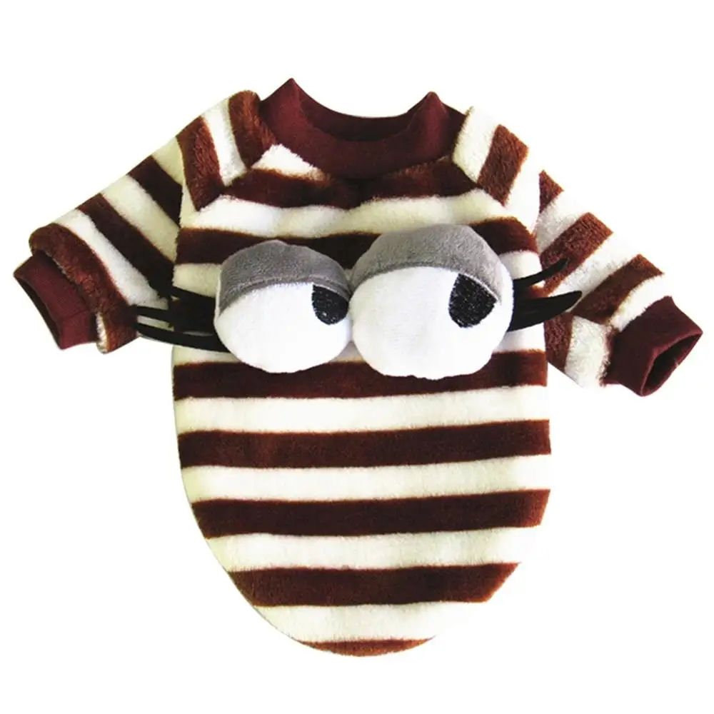 

Pet Dog Clothes Puppy Round Neck Shirt Two-Legged Autumn Eye Vest For Small Dog French Bulldog Pug Chihuahua
