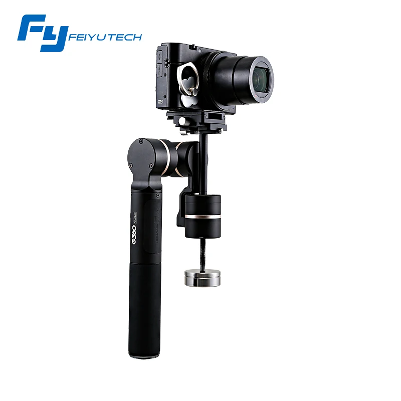 

Feiyu Tech G360 Panoramic Camera Stabilizer Handheld Gimbal 360 for Smartphones for Gopro Action Cameras APP Control F20474