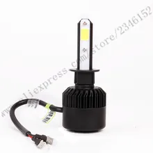 1 компл. COB чипы led лампа фары N2 H1 super white LED Фара для honda vezel для Ford для всех автомобили