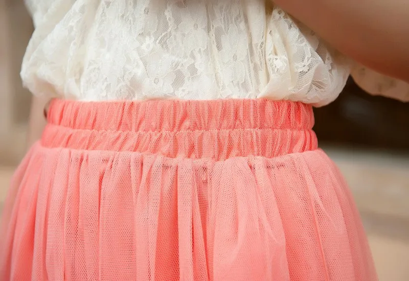Шифоновая плиссированная юбка, один размер, карамельный цвет,, новая мода, юбки, однотонная сетка, Скейтер, летняя женская сексуальная Длинная юбка