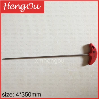 

1 Piece Printing Machine Tool T-type Hex Wrench Lengthened Hexagonal 4x350mm
