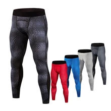 Компрессионные легинсы для бега Мужской, футбол тренировочные штаны Фитнес Спортивные Леггинсы мужские спортивные штаны для бега