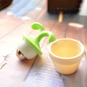 

Full Body Neck Massage Plant Shaped Flower Pot Desk Decor Roller Massager Ball Slimming Roller Bead Manual Massager
