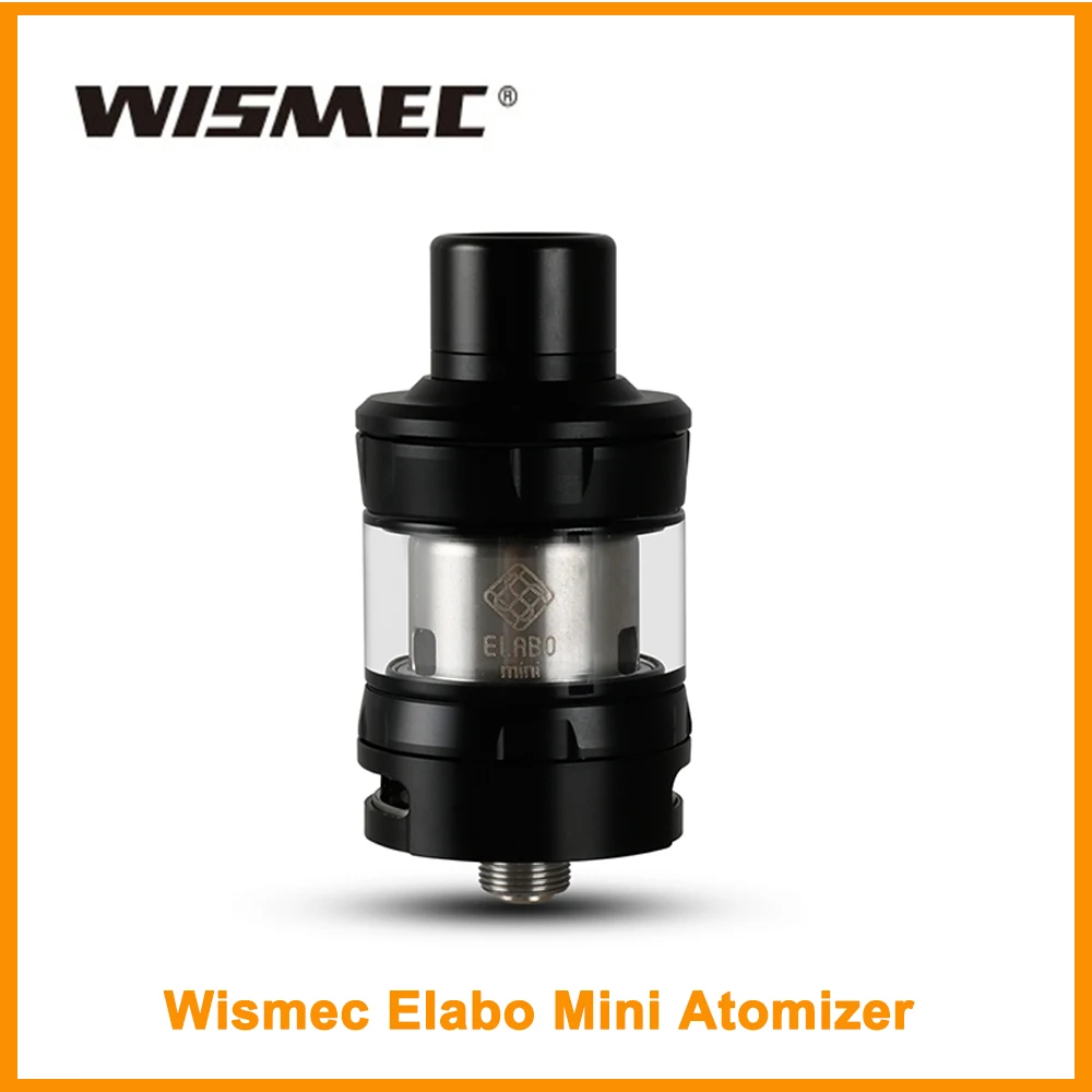 

Wismec Elabo Mini Tank 2ml Atomizer With WS01 Triple 0.2ohm Heads Fit For Sinuous P80 Box MOD Vape Electronic Cigarette