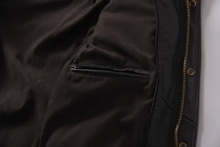 Черная длинная M65 Натуральная Кожа Мужская куртка из настоящей толстой воловьей кожи размера плюс 6XL русская зимняя теплая кожаная куртка