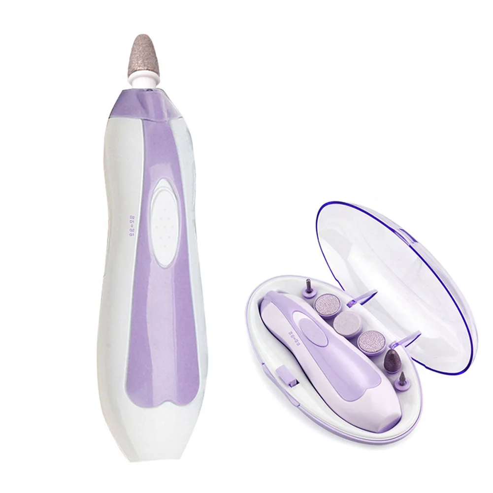 Professional 6 in 1 Electric Manicure Pedicure Kit Nail Trimmer Tool Professional Beauty Nail