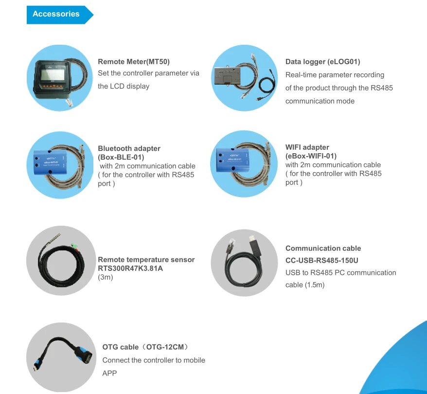 EPever Tracer4210AN прибор слежения за точкой максимальной мощности солнечной батареи 40A 12V 24V автоматическая работа с ЖК-экраном Солнечный контроллер для использования в Солнечной системе дома