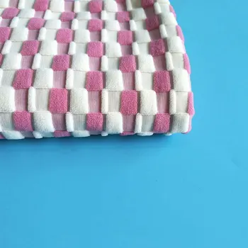 

Long-term stock supply jacquard square velvet clothing furniture home textile toy shoes plush fabric wholesale