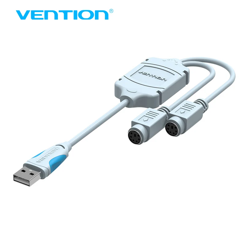 

Vention USB to PS2 Connect Cable USB 2.0 Male To Standard PS/2 Female Converter Cable Adapter for Keyboard/Mouse