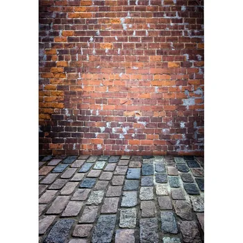 

Thin vinyl brick wall photography backdrops newborn children computer Printing background for photo studio