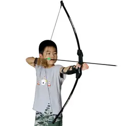 Дети лук Молодежный лук пластиковый детский лук для стрельбы из лука игры на открытом воздухе Охота обучение