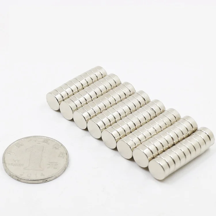 100 шт. Бесплатная доставка 8 мм x 3 8x3 Сильный Круглый Магнит диск 8*3 м