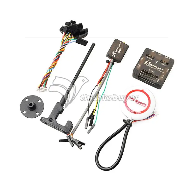 

SP Racing F3 Flight Controller Acro/Deluxe Version with M8N GPS & CF OSD for FPV Multicopter QAV250