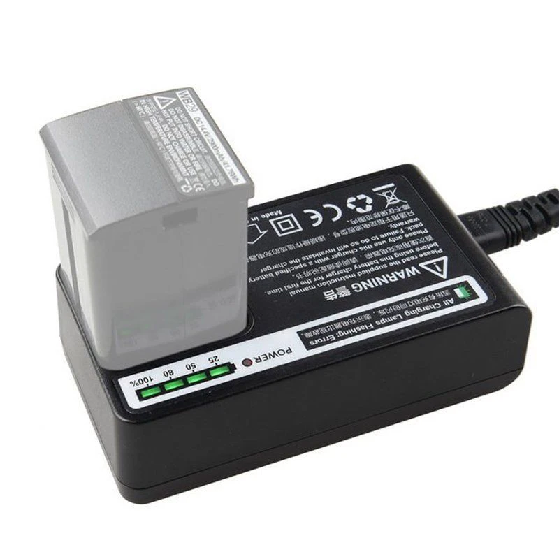 Godox-バッテリー充電器c29,電源アダプターとケーブル (US/EU/uk