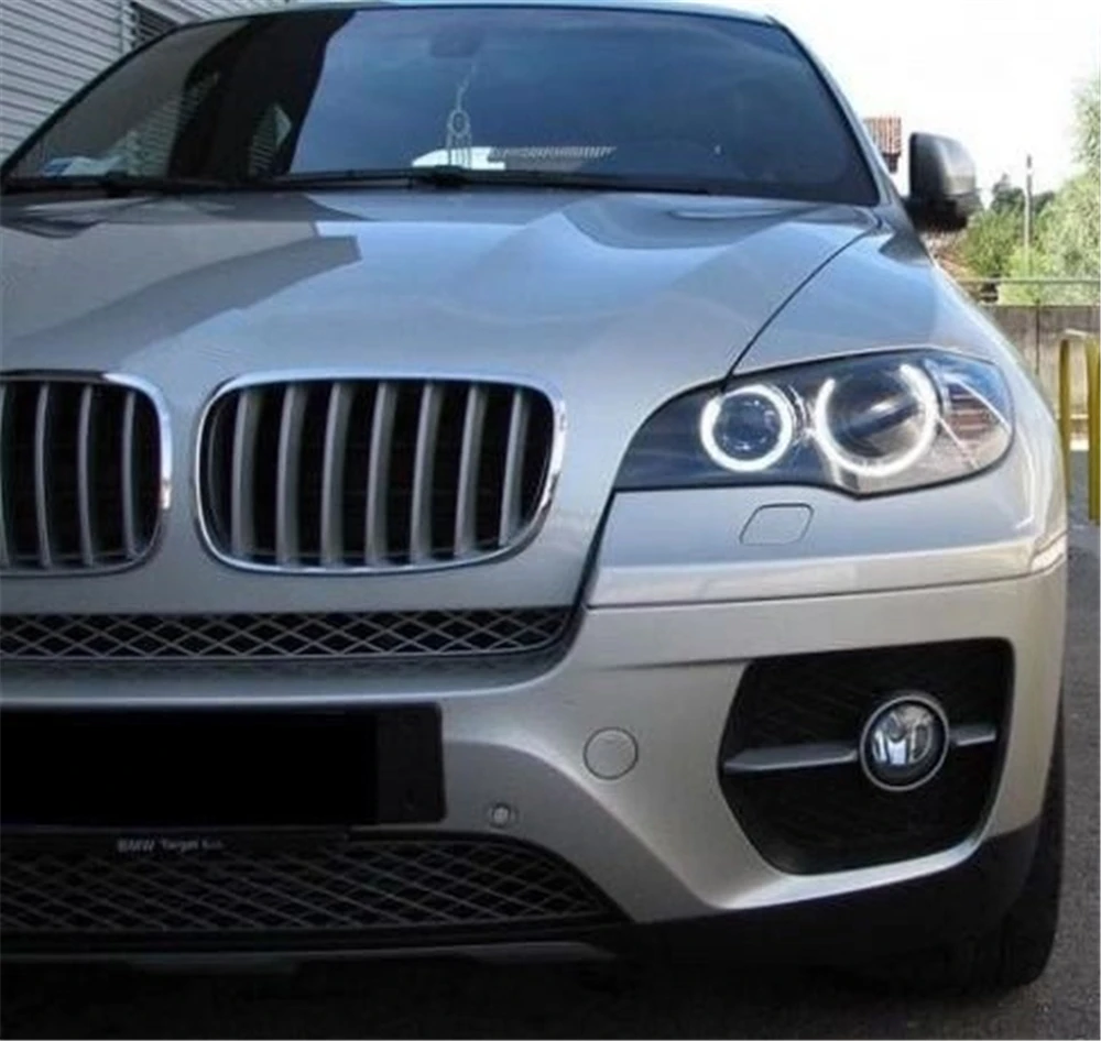 CSGJMY 2 шт светодиодный для BMW E39 E53 E60 E61 E63 E64 E65 E66 E87 525i 530i xi 545i M5 ошибок светодиодный Ангельские глазки габаритных огней лампы