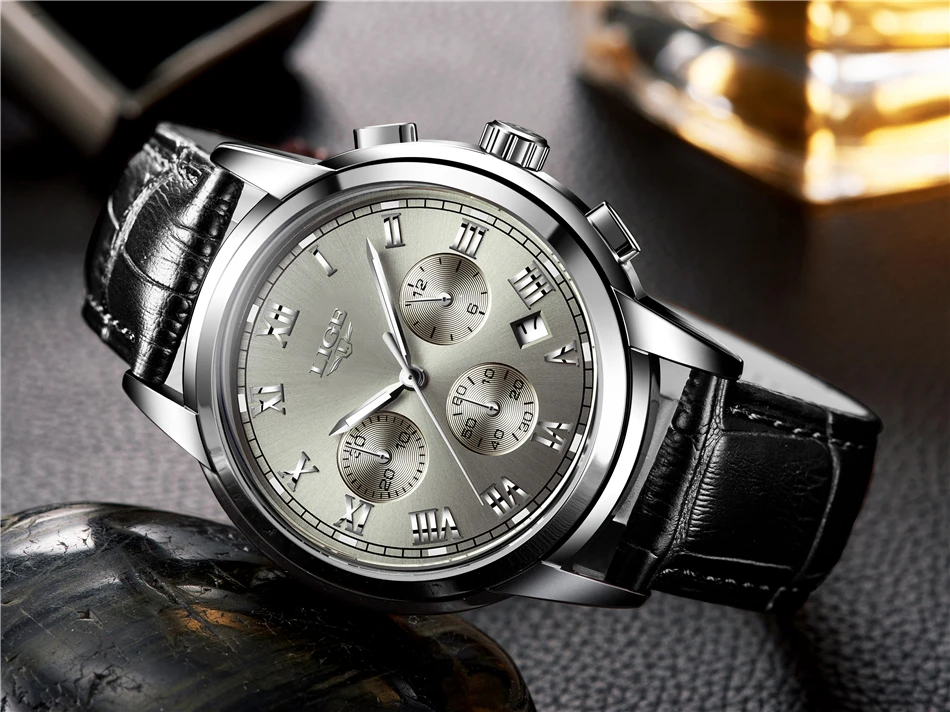 LIGE модные брендовые мужские часы s многофункциональные водонепроницаемые кварцевые часы мужские военные спортивные наручные часы Мужские часы Relogio Masculino