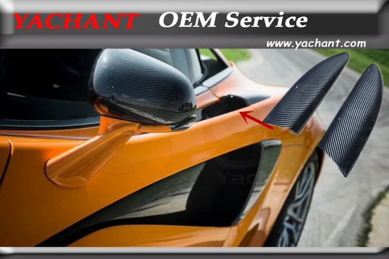 Car-Styling Carbon Fiber Side Quarter Window Panel Fit For 2016-2017 570S OEM Style Side Quarter Window Panel Car-Styling Carbon Fiber Side Quarter Window Panel Fit For 2016-2017 570S OEM Style Side Quarter Window Panel