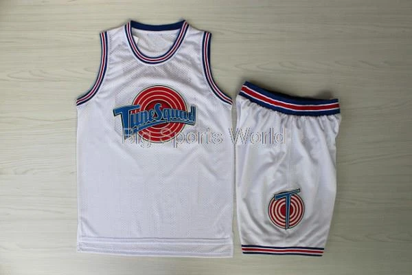 Michael Jordan White Tune Squad Jersey