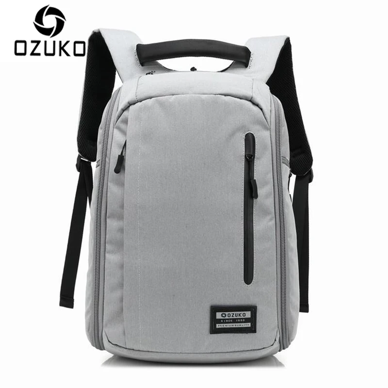 OZUKO Brand Design 2017 New Fashion Men Anti thief font b Backpacks b font Waterproof font