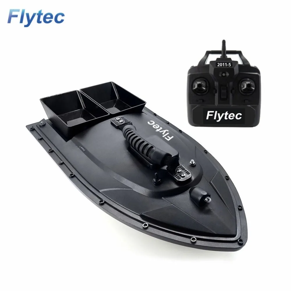 

Flytec 2011-5 Fishing Tool Smart RC Bait Boat Toy Dual Motor Fish Finder Fish Boat Remote Control Fishing Boat Ship Boat