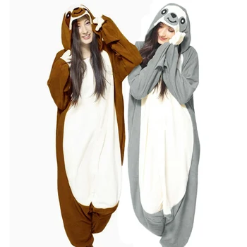 

One-piece Animal Onesie Cosplay Costume Kids Adult Pajamas slot Pyjamas with two colors