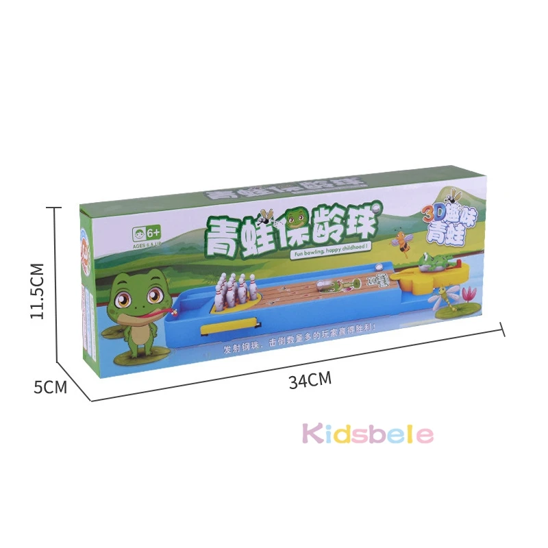 Desktop Bowling Game Toys For Children Indoor Parent-Child Interactive Table Sports Birthday Gift For Kids Playing Game 6