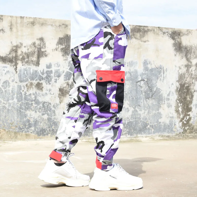 Harem Cargo Pants Men Joggers Big Size  (10)