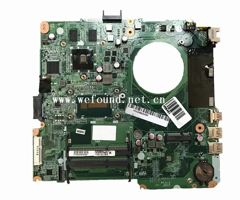 

laptop Motherboard For 14-N I5-4200U 739968-601 739968-501 739968-001 DA0U83MB6E0 system mainboard Fully Tested