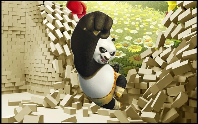 Custom 3d Wallpaper Kung Fu Panda Murals For The Childrens Room
