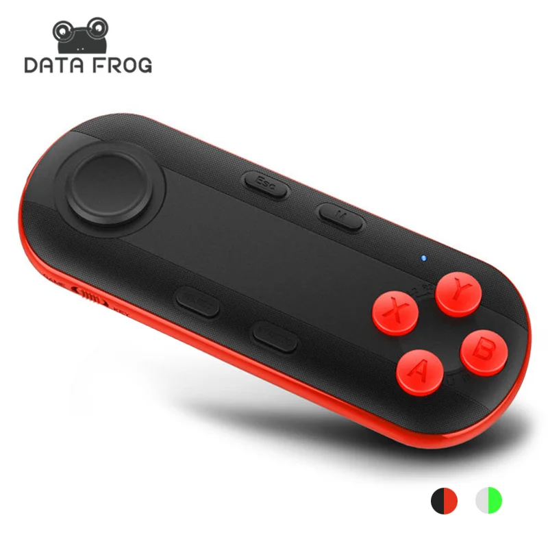 Data Frog Gamepad Bluetooth VR Remote Controller For Android Wireless Joystick For IPhone IOS Xiaomi Gamepad For PC VR Box Data Frog Gamepad Bluetooth VR Remote Controller For Android Wireless Joystick For IPhone IOS Xiaomi Gamepad For PC VR Box