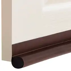 Самоклеящиеся уплотнительные прокладки дверей Шум изоляции резиновая пыли уплотнительные ленты аксессуары для дома