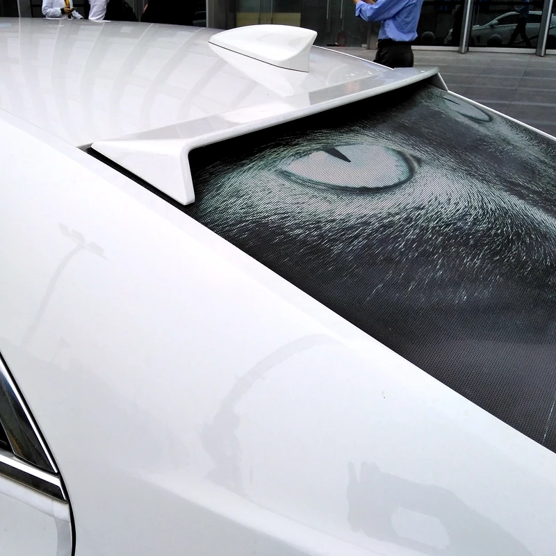Для Cadillac ATS 2013 задний спойлер на крышу ABS материал украшение в виде хвостового крыла для Cadillac ATS-L D3 спойлер на крышу