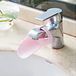 Разные цвета Ванная комната Детская Water достигать кран Extender Пластик для мытья рук кран раковина Extender Кухня инструмент